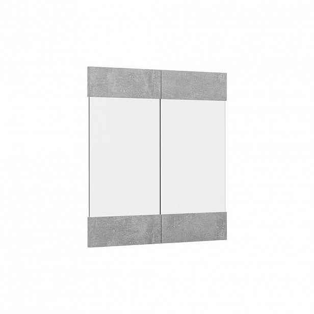Vicco KUCHYŇSKÁ DVÍŘKA R-Line Beton 59.2 x 59 cm nábytková čela pro závěsnou vitrínu