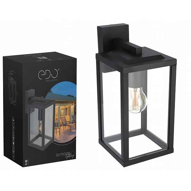 Edo Venkovní nástěnné svítidlo Zahradní lampa Gaia T Fasádní E27 Lampa IP44