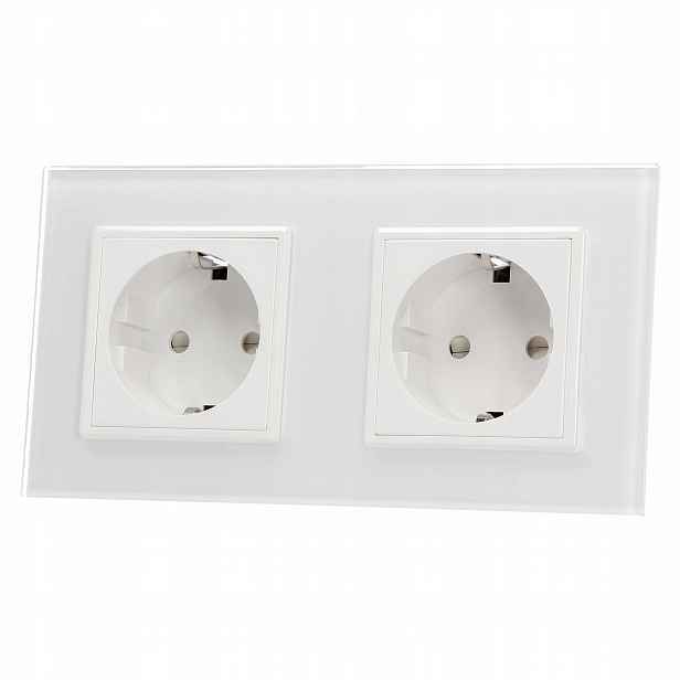 VL-W02EU-61 Zásuvka 16A Livolo Sklo standard Eu