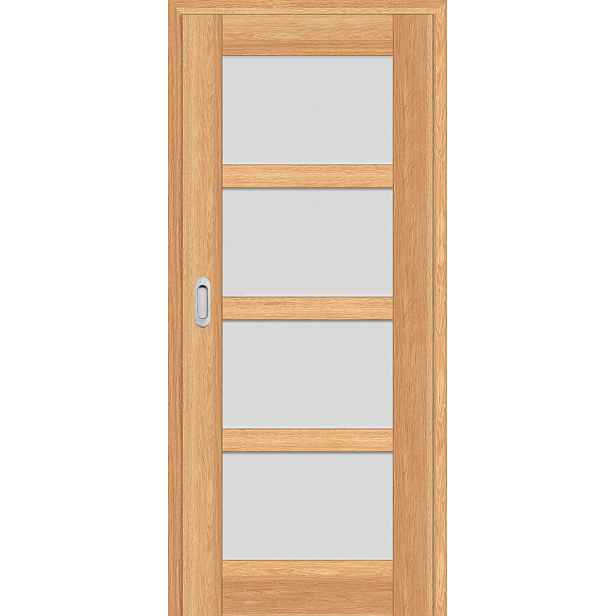Posuvné dveře do pouzdra Juka 4 - Dub 3D Greko