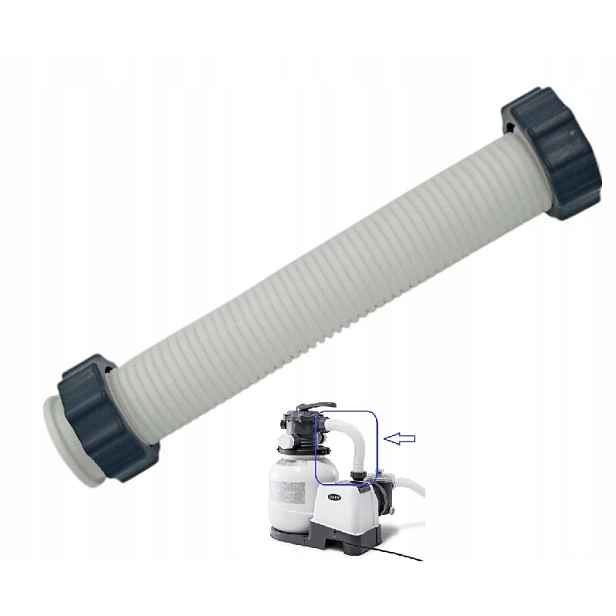 Připojovací hadice 38 mm pro připojení ventilu k motoru, pískový filtr 26646
