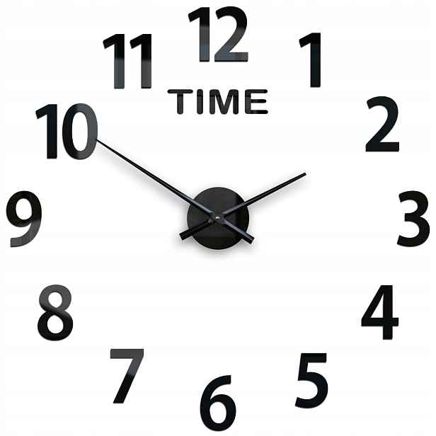 Akrylové nástěnné hodiny Amadeus Time Kulatý 75 x 75 cm Quartzový mechanismus