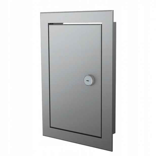 Komínová revizní dvířka Dospel Dr/kom 150x250 mm stříbrná