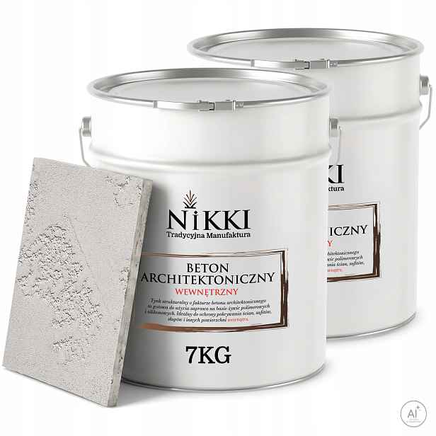 Dekorativní omítka s Betonu strukturou, vnitřní, 2 x 7 kg, šedá, světlá, F264, Uv