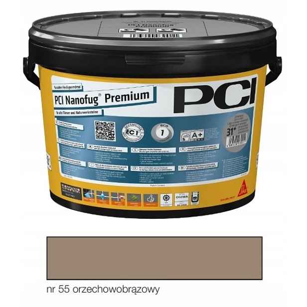 Pci Nanofug Premium 5kg – ořechově hnědá spárovací hmota č.