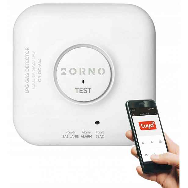 Detektor Plynu Lpg s wifi Aplikace Tuya Smart Wi-Fi Bluetooth Detektor Lpg