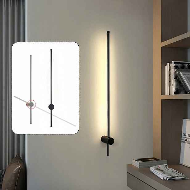 Vnitřní nástěnné svítidlo 60 cm 6W Led Otočné O 360° 3000K Teplé