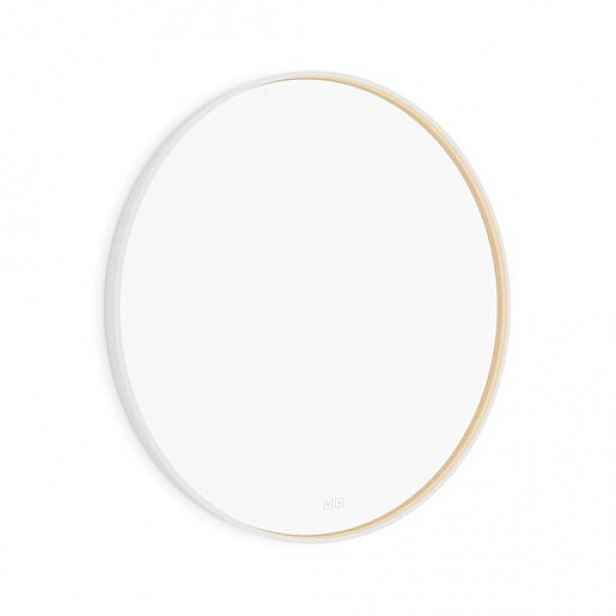 Nimco Bílé LED zrcadlo pr. 90 dotykový senzor bílá ZPB 31003RVX-05
