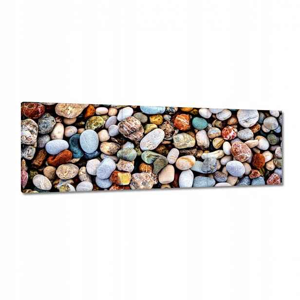 Obrazy 120x40 Barevné kameny Oblázek