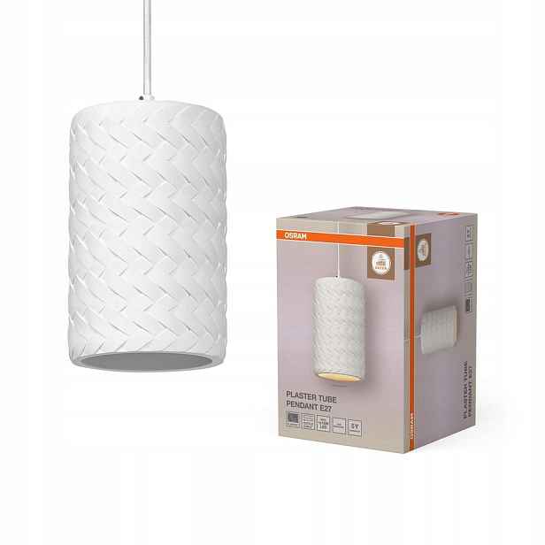 Závěsná stropní lampa E27 Dekorativní bílá Decor Osram