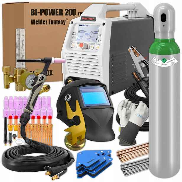 Sada Welder Fantasy Svařovací stroj Bi-power 200 DC Tig