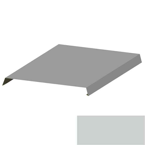 Atikový plech RS625S SP 25 RAL 9006 stříbrná