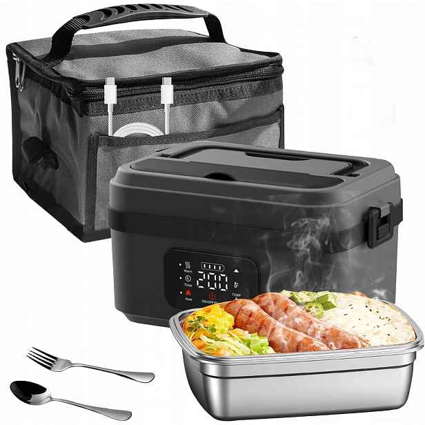 Elektrický Ohřívač Obědů Lunch Box 1L Ideální Jako Dárek Kancelář Domu