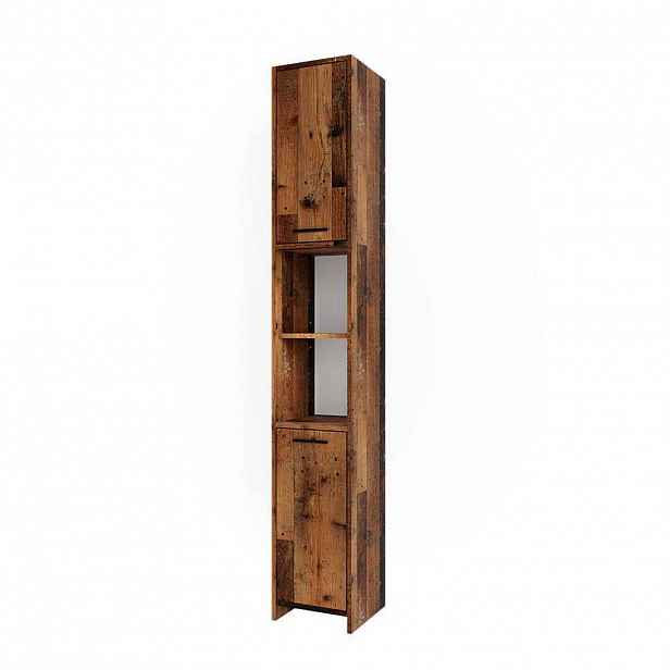 Vicco KOUPELNOVÁ SKŘÍŇKA Kiko Rustikální dub 30 x 190 cm