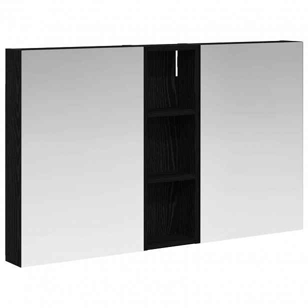 vidaXL Sada koupelnových skříněk 3 ks 100 x 10,5 x 60,5 cm