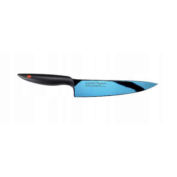 Nůž šéfkuchaře Kasumi Titanium K-22020-B 20 cm Modrý