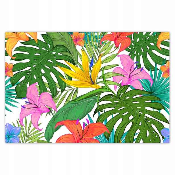 Plakáty 185x125 Tropické listy Leaves