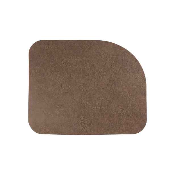Prostírání imitace kůže 36,5x46 cm ORGANIC VEGAN LEATHER ASA Selection - nugát