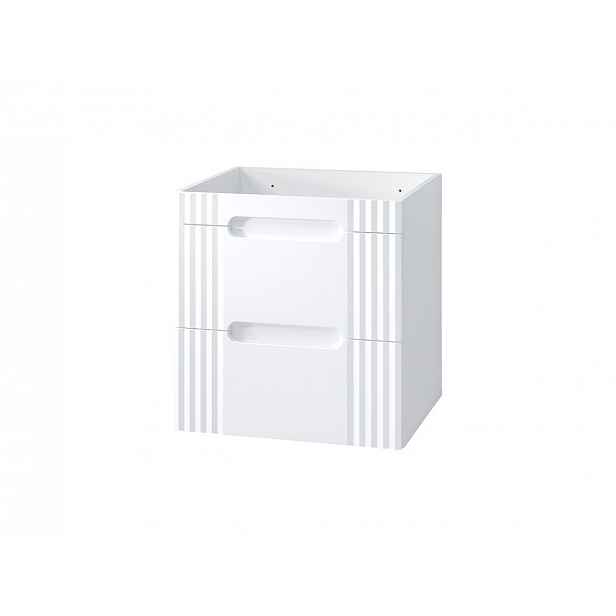 Szafka pod umywalkę 60cm 2 szuflady Fiji White