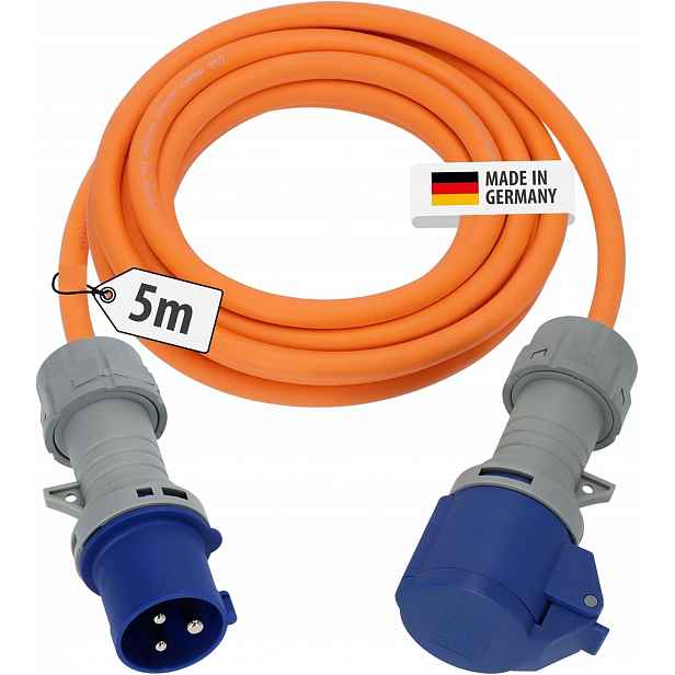 Prodlužovací Kabel Brennenstuhl 5 m 1 ks zásuvek, oranžový