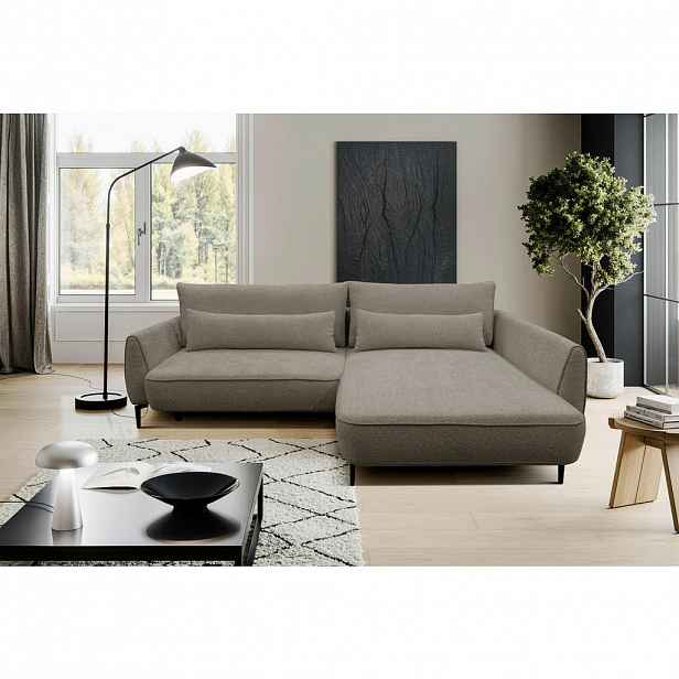 MID.YOU ROHOVÁ SEDAČKA, textil, béžová