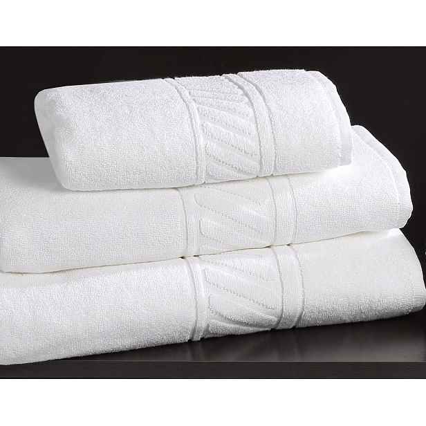Vital Home Portugalský ručník 4Elite bavlna do sauny, lázní 80x200 cm, bílý