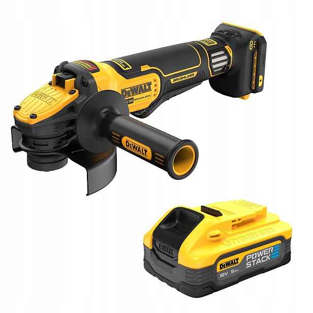 Aku úhlová bruska DeWALT DCG416VSN-XJ 18V M14 Bl 125 mm 1x5Ah