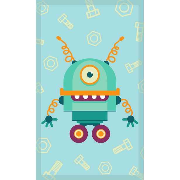 Faro Dětský bavlněný ručník KIDS 008 30x50 cm modrý