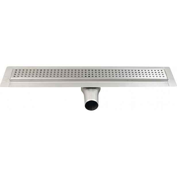 GELCO - MANUS QUADRO nerezový sprchový kanálek 650x130x55 GMQ32 GMQ32