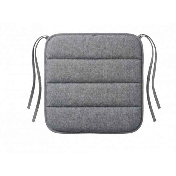 Podsedák na židli LINGE GREY 37x37 cm, šedý