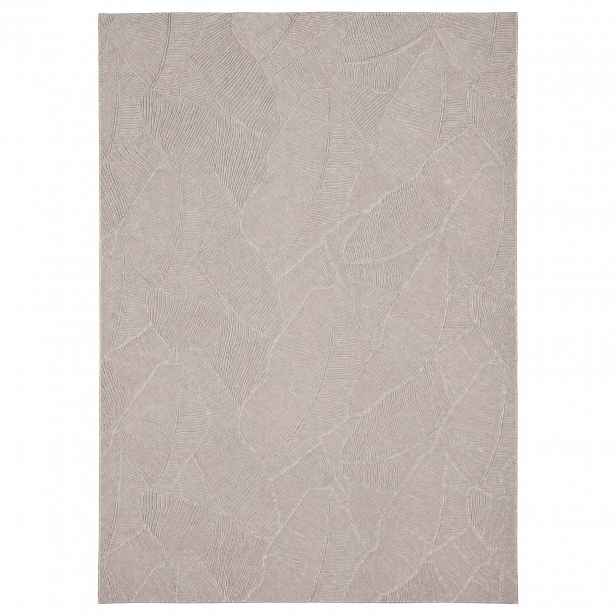 vidaXL Koberec IZA Béžová 200 x 280 cm 100% polyester Nízký vlas