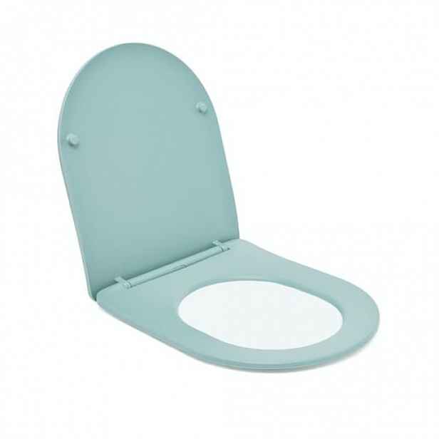 Wc prkénko softclose SAT Infinitio zelená SATINFPLGEM