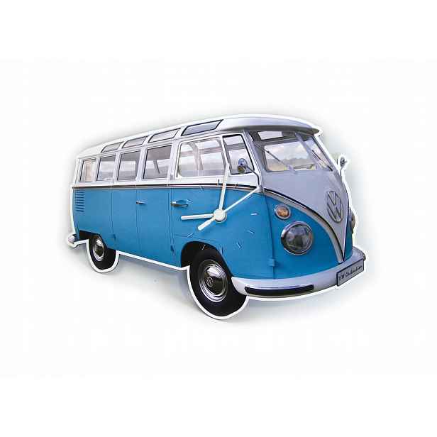Brisa Vw Collection Nástěnné hodiny Vw T1 Bus modré