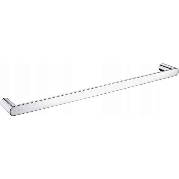 Kulatý chrom Nástěnný věšák na ručníky 60 cm (ADR_0621) /sm/