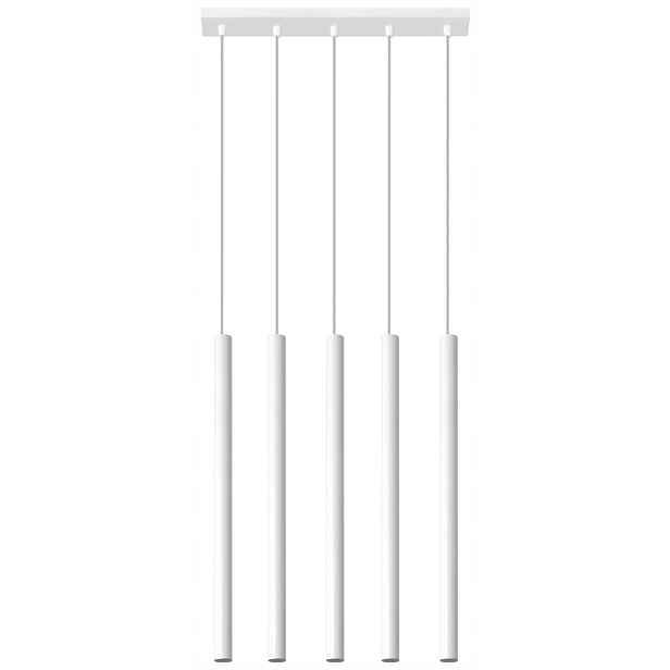 Sollux Závěsná lampa Pastelo 5 Bílá