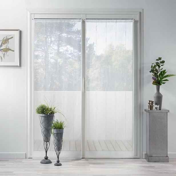 Záclony Do Pokoje bílé Hotové 70x200 cm 2 kusy