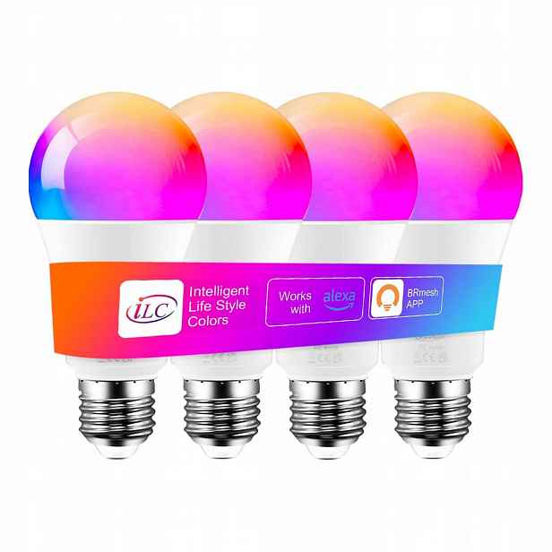 Led žárovky Inteligentní E27 Rgb Cct 12W Alexa Hlasové ovládání