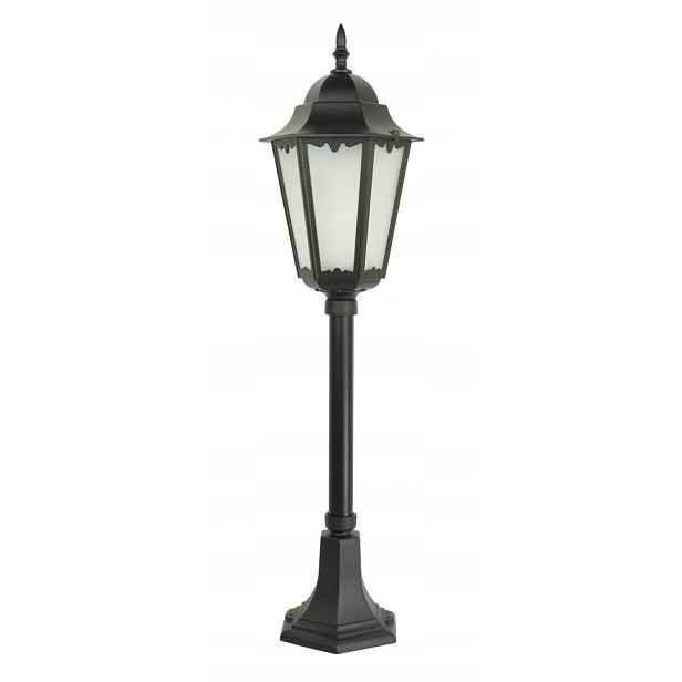Stojací zahradní lampa Retro černá IP43 85 cm 1xE27 Su-ma