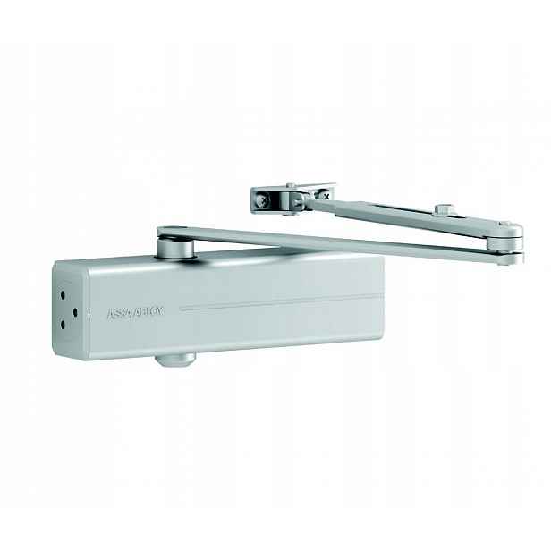 Samozavírač Assa Abloy DC140 stříbrný, pro vnější i vnitřní dveře