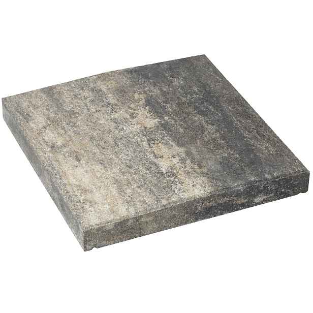 Deska zákrytová BEST V sedlová pro sloupky arabica 500×500×70 mm
