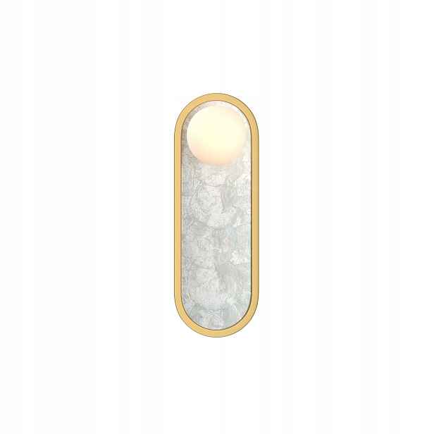 Maytoni Blink Led nástěnné svítidlo 20W oválná mosaz/bílá Cct 2700-4000K