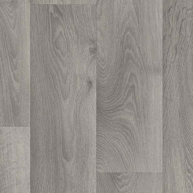PVC podlaha - lino Flexar PUR 634-05, na míru, šíře 2m,4m, šedá, bez podkladu, kancelář, Lentex