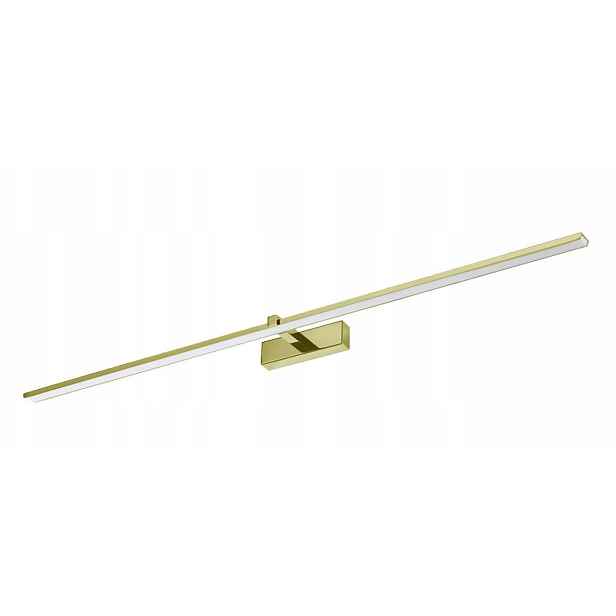 Koupelnová lampa Led nástěnné svítidlo nad zrcadlo 120 cm Zlatá 4200K 24 W