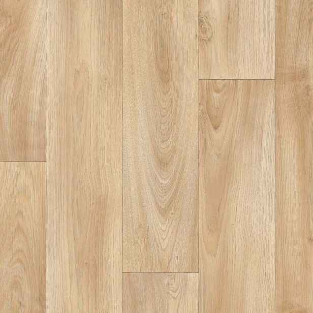 PVC podlaha - lino Flexar PUR 631-06, na míru, šíře 2m,4m, hnědá, bez podkladu, chodba / předsíň, Lentex