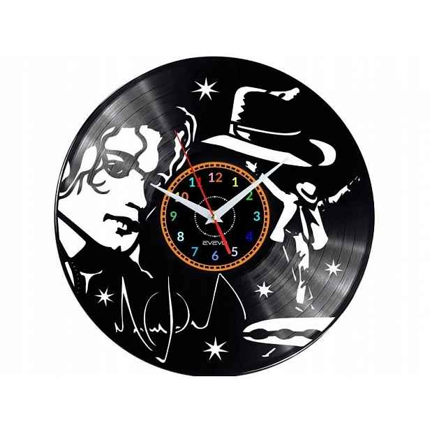 Michael Jackson Dekorativní Nástěnné Hodiny Moderní Vinylová Deska