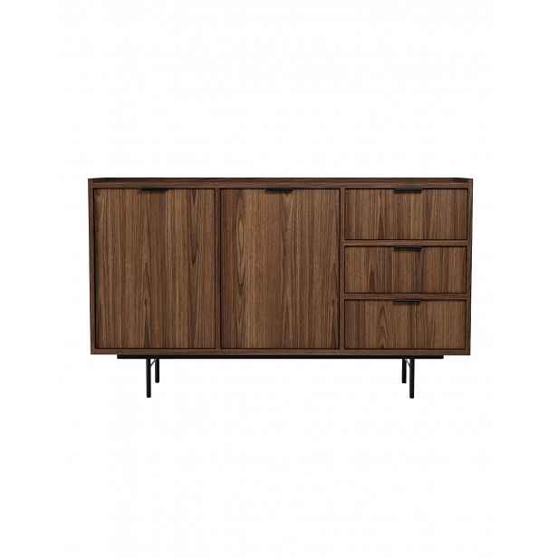 Komoda Edison Brown Warmia Walnut 2D3S