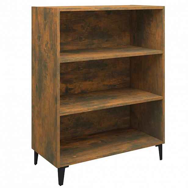 vidaXL Příborník kouřový dub 69,5 x 32,5 x 90 cm kompozitní dřevo