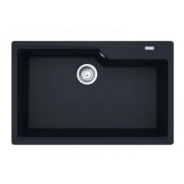 Franke Urban - Fragranitový dřez UBG 610-78, 78x50 cm, matná černá 114.0700.092