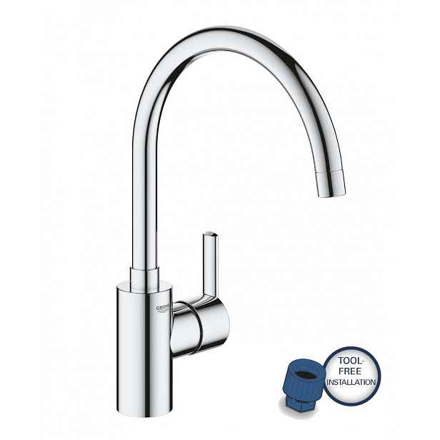 Grohe Feel - Dřezová baterie, chrom 32670002