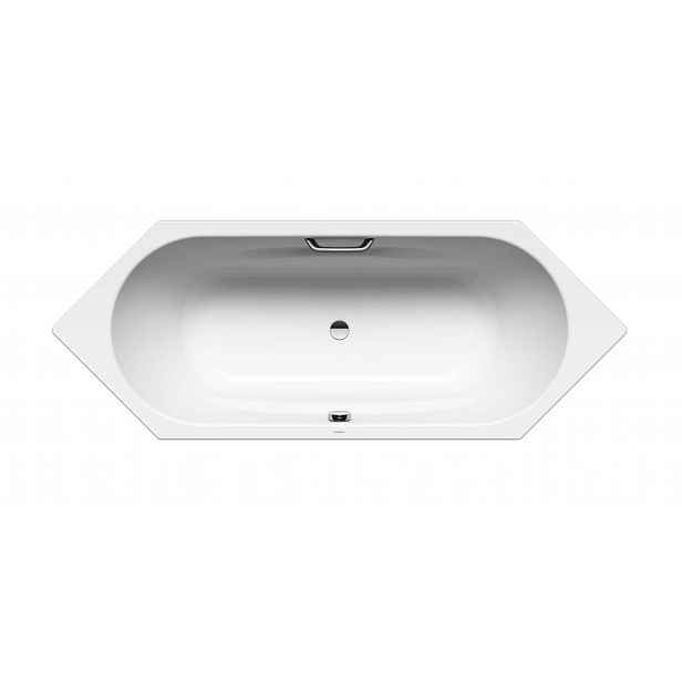 Kaldewei Ambiente - Vana Vaio Duo 6 952, 210x80 cm, s otvory pro madlo, bílá 233210110001
